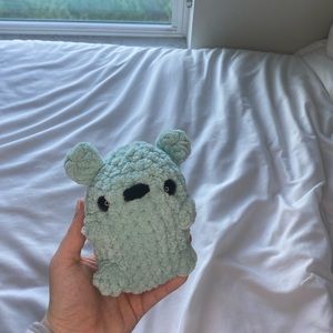 Handmade Crochet - Little Bear Baby Blue